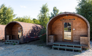 pod camping site kingswood