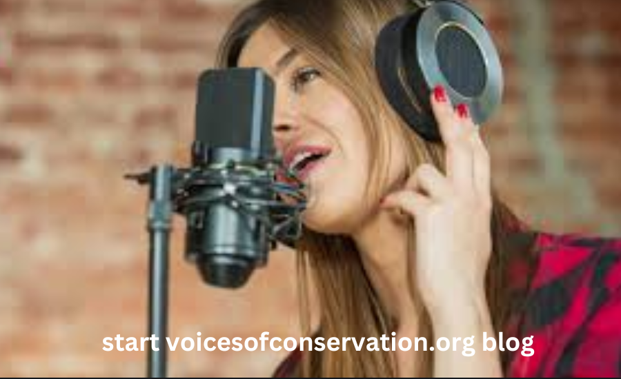 start voicesofconservation.org blog