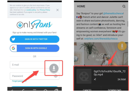 how to download onlyfans videos